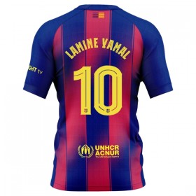 FC Barcelona Lamine Yamal 10 Matchtröjor Hemma Fotbollströja 2025-26
